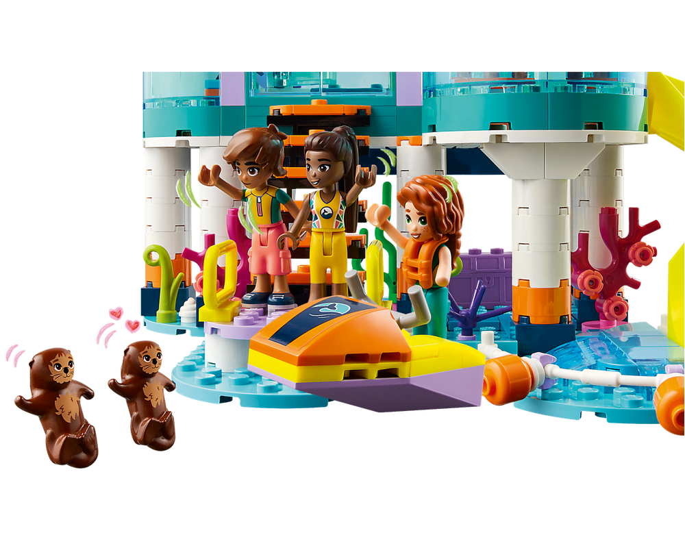 LEGO Set 41736-1 Sea Rescue Center (2023 Friends) | Rebrickable - Build ...
