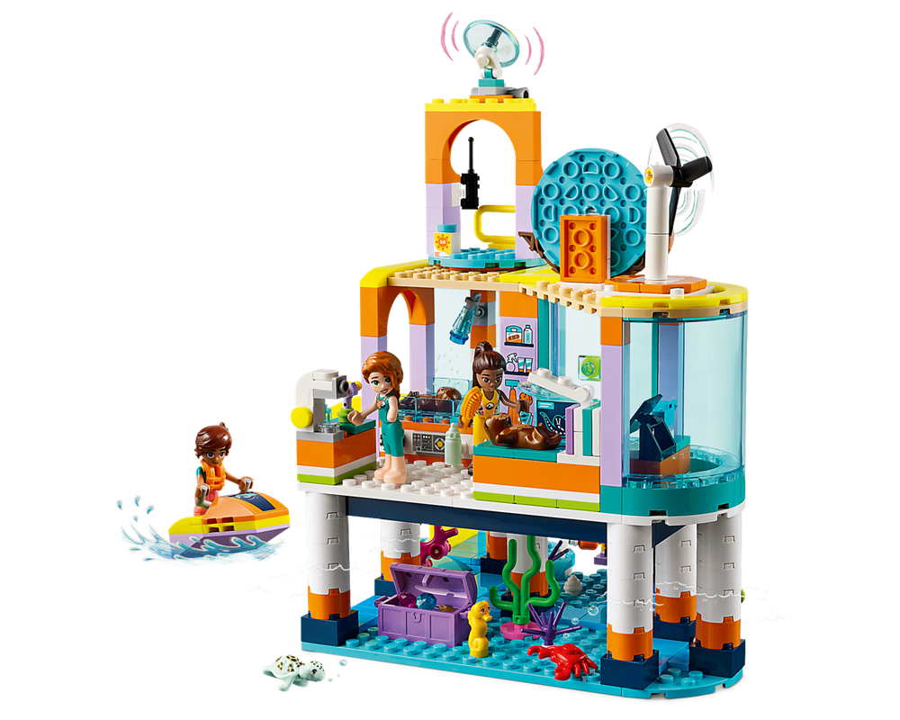 LEGO Set 41736-1 Sea Rescue Center (2023 Friends) | Rebrickable - Build ...