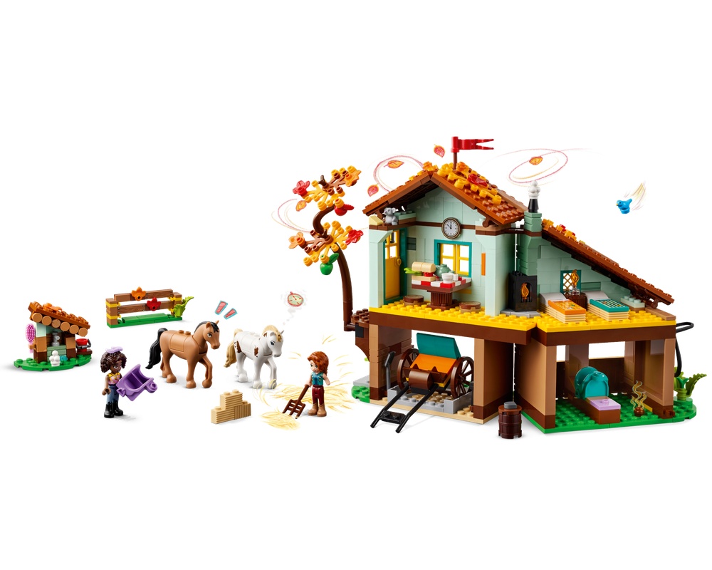 LEGO Set 41745-1 Autumn's Horse Stable (2023 Friends) | Rebrickable ...