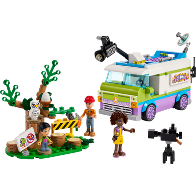 LEGO Newsroom Van set 41749