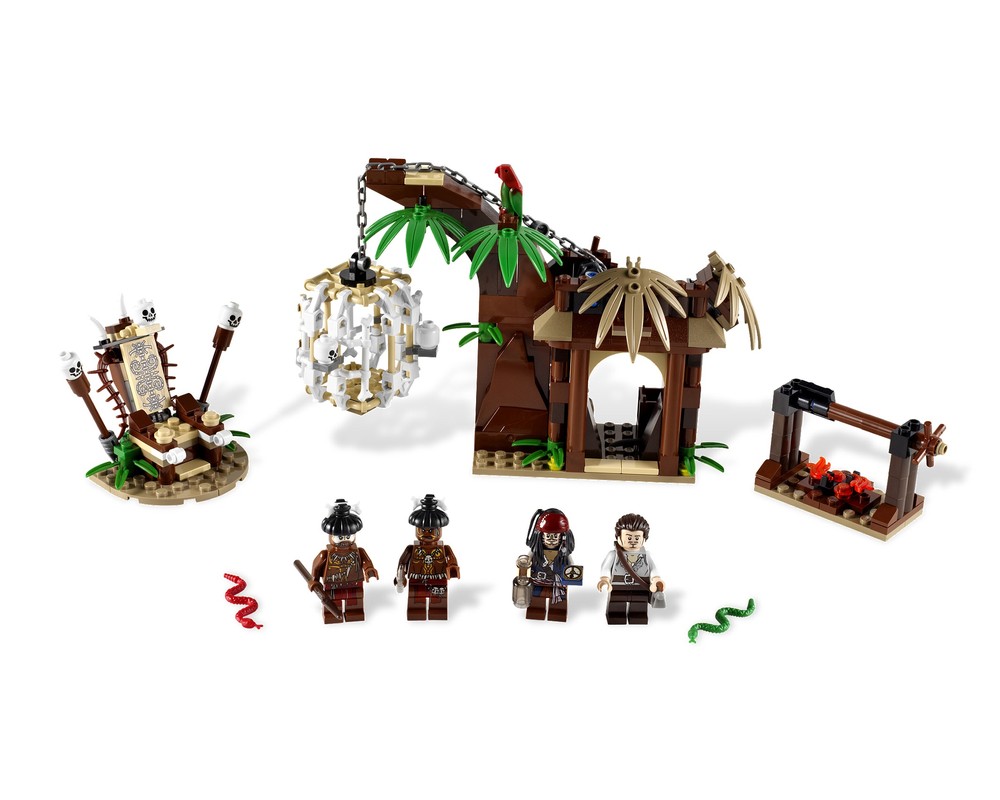 LEGO Set 4182-1 The Cannibal Escape (2011 Disney > Pirates of the