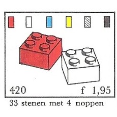 2 x 2 Bricks (System) (set 420-4)