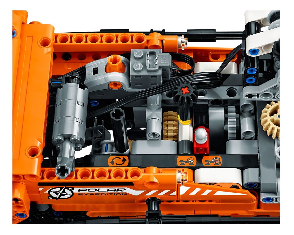 Partina City Mangle Kor LEGO Set 42038-1 Arctic Truck (2015 Technic) | Rebrickable - Build with LEGO