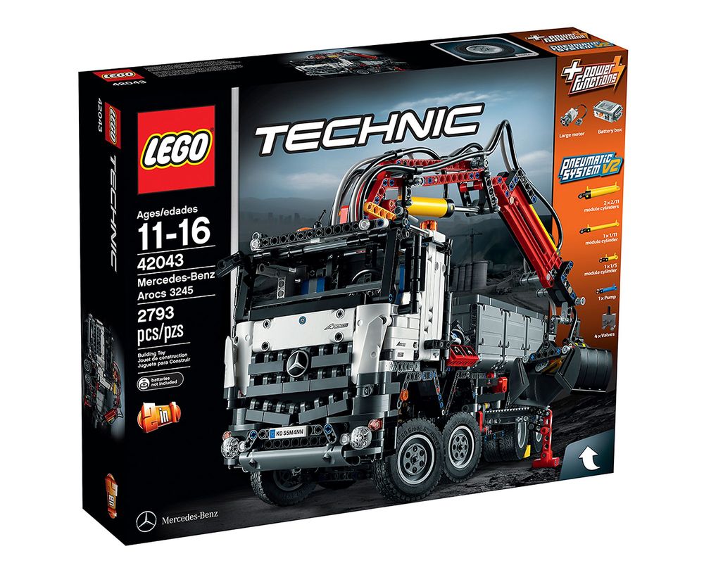 LEGO Set 42043-1 Mercedes-Benz Arocs 3245 (2015 Technic 
