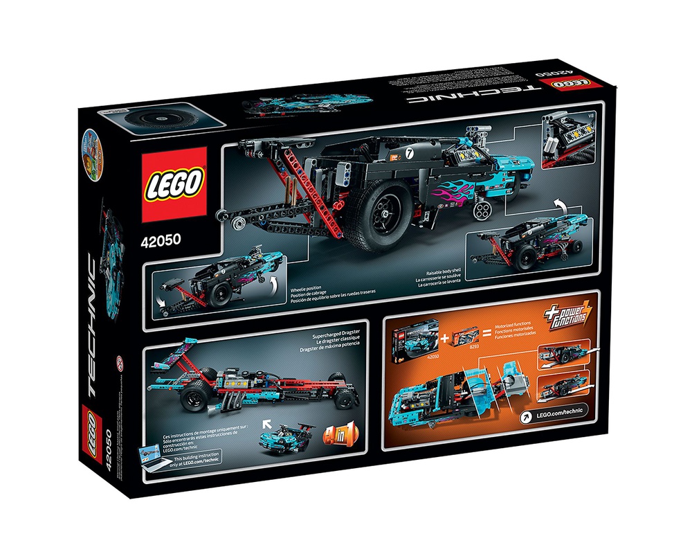 LEGO 42050-1 Drag Racer (2016 Technic) | Rebrickable - with LEGO