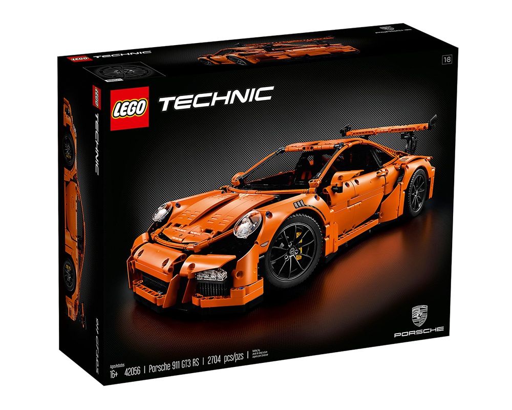 LEGO Set 42056-1 Porsche 911 RS (2016 Technic) Rebrickable - Build with LEGO