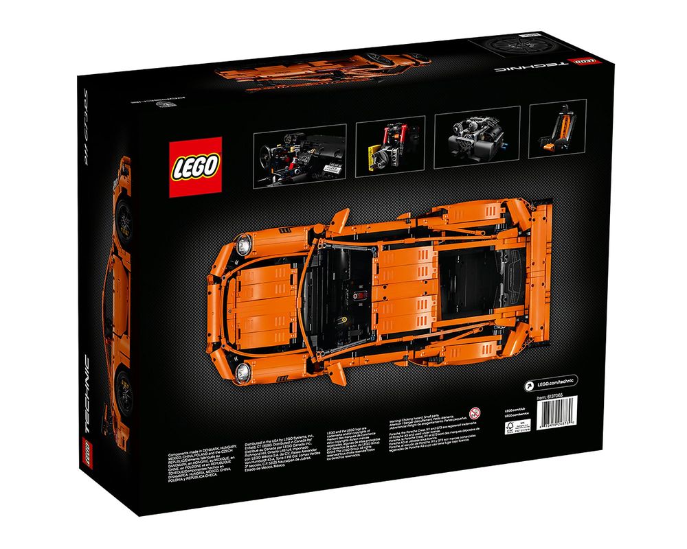 LEGO Set 42056-1 911 GT3 RS Technic) Rebrickable Build with LEGO
