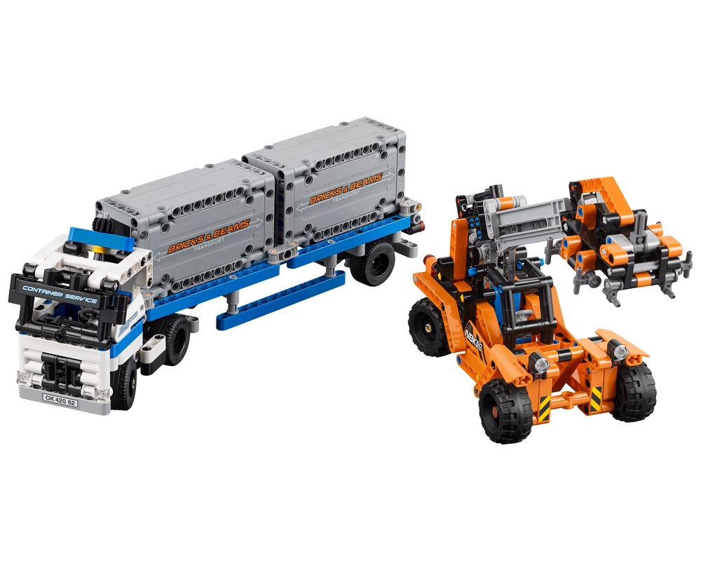 LEGO Set 42062-1 Container Yard Technic) Rebrickable - Build with LEGO