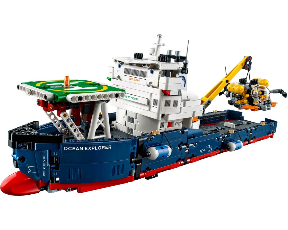 Eksisterer Slime smag LEGO Set 42064-1 Ocean Explorer (2017 Technic) | Rebrickable - Build with  LEGO