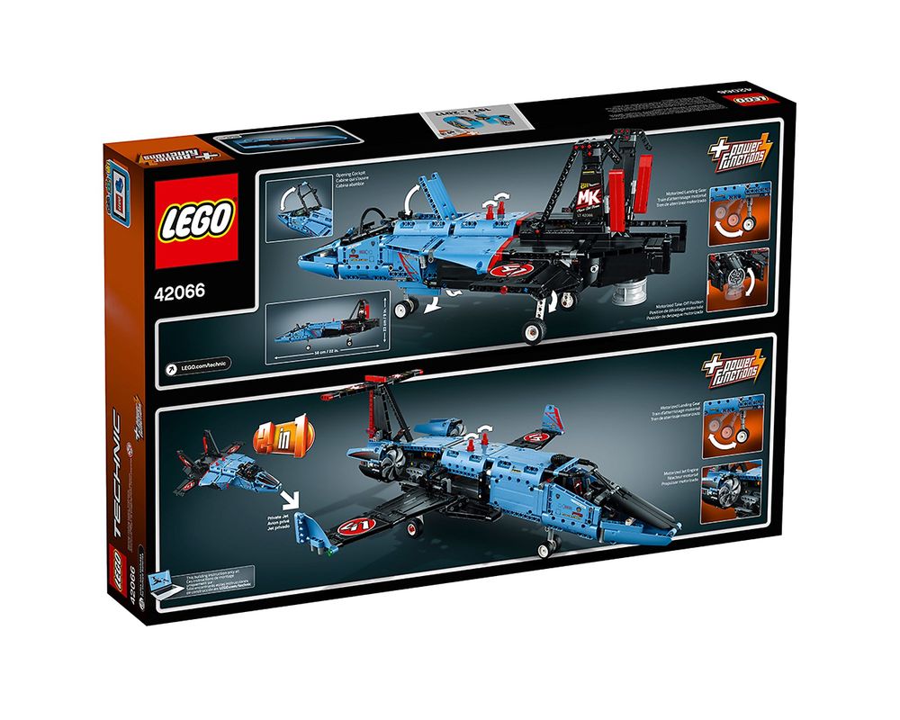 LEGO Set 42066-1 Air Race Jet (2017 Technic) | Rebrickable - Build 