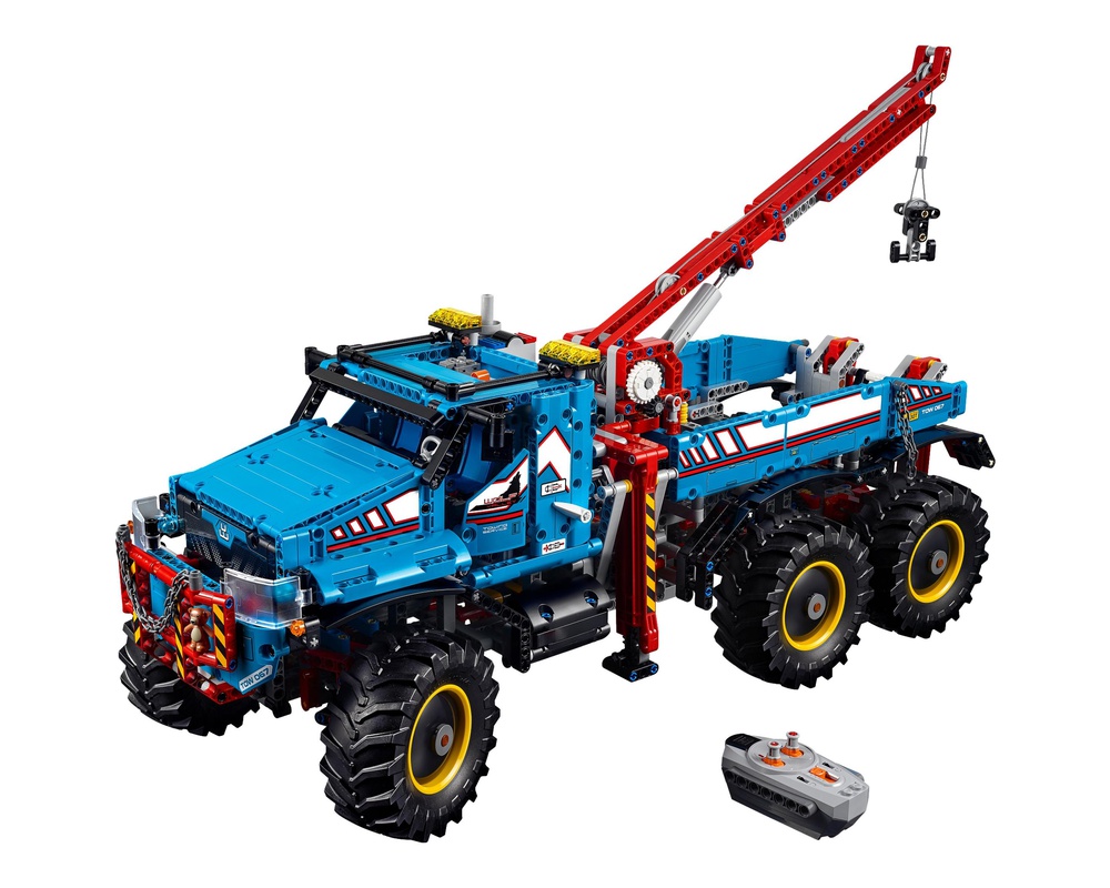 LEGO Set 42070-1 6x6 All Terrain Tow Truck (2017 Technic) Rebrickable - Build with LEGO