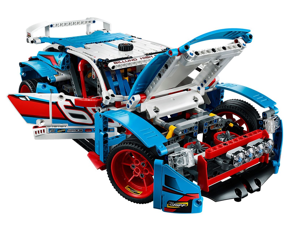 LEGO MOC MOC Rally Car RC 2WD POWERED UP (42077 + 42109 + Motor Powered Up  XL) by Oblivion85