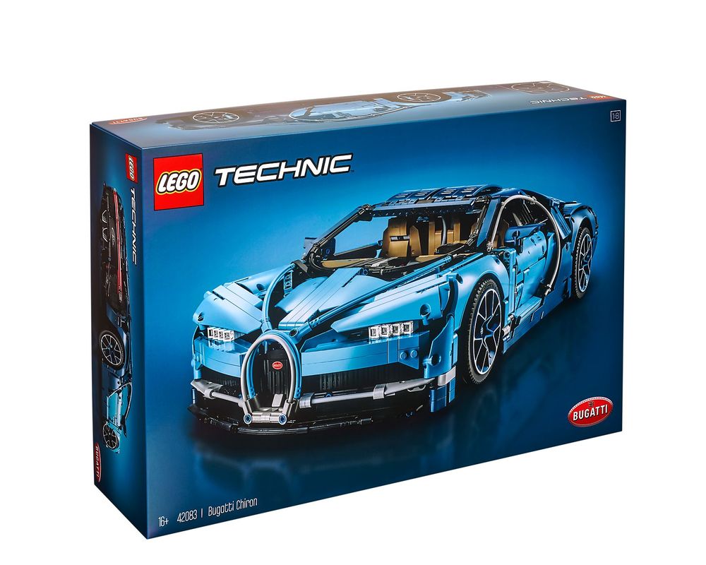 Zoom sur la Lego Bugatti Chiron - RUBIKA