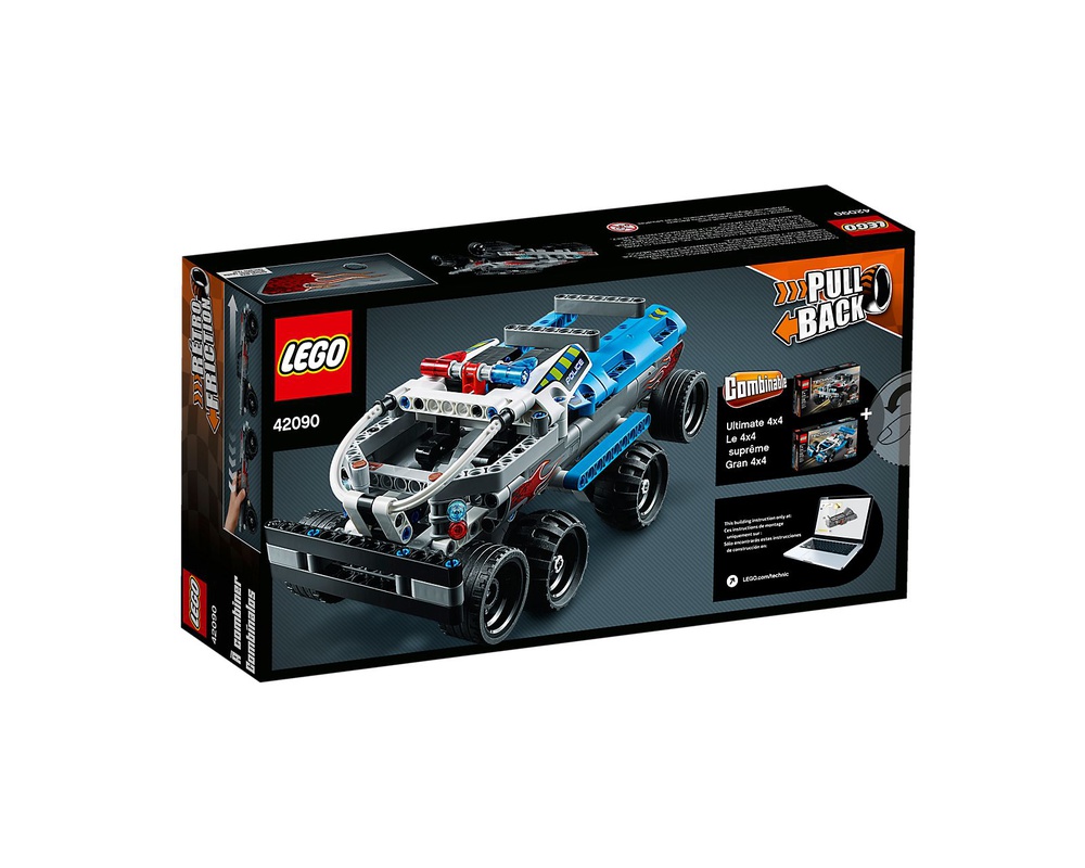 LEGO Set 42090-1 Getaway Truck (2019 Technic) | Rebrickable