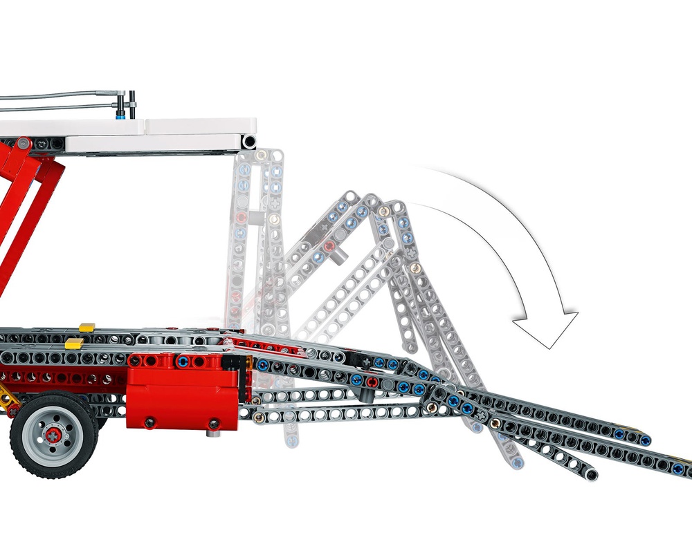 LEGO Technic Car Transporter 42098 Toy Truck and Trailer Building Set 