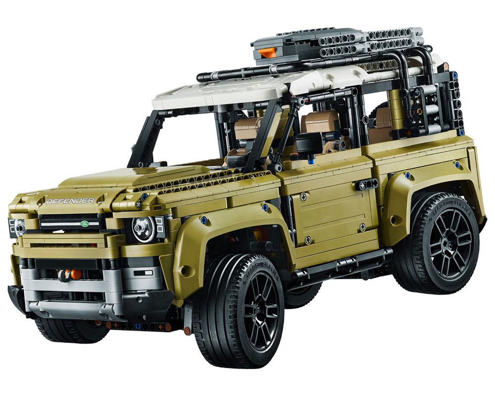 42110-1 Land Rover Defender (2019 Technic) Rebrickable - Build with LEGO