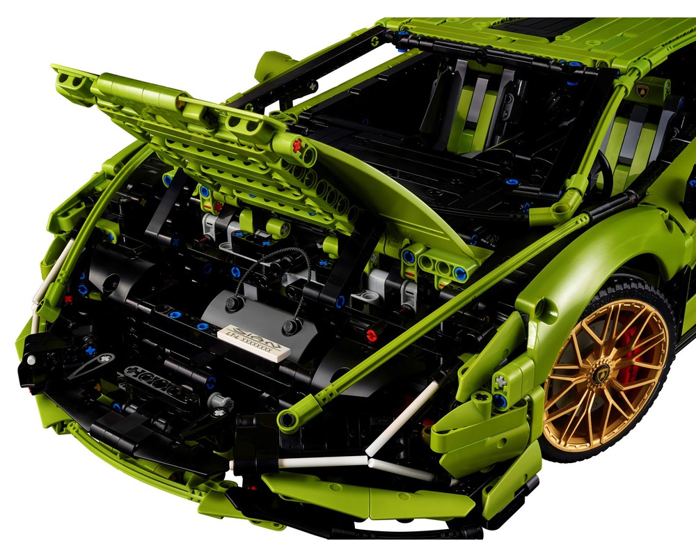 LEGO MOC RC mod Lego Technic Lamborghini Sian FKP 37 42115 without taking  the car apart by SJ_LegoFan