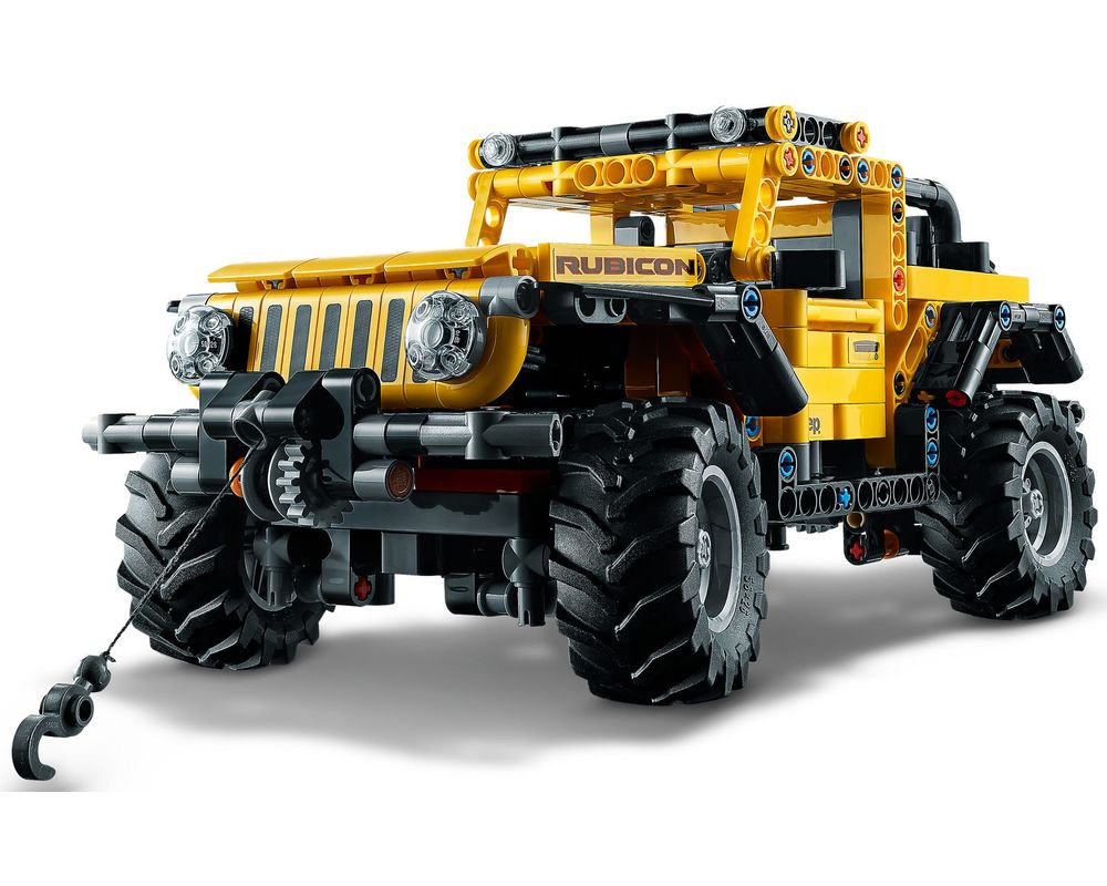 LEGO Technic 42122 Jeep Wrangler detailed building review 