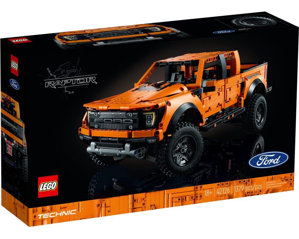 LEGO Set 42126-1 Ford F-150 Raptor (2021 Technic) | Rebrickable 