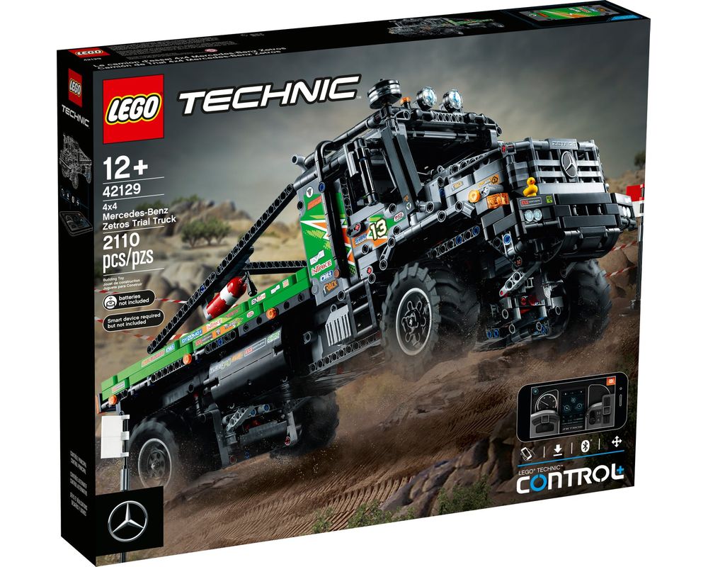 LEGO Set 42129-1 4x4 Mercedes-Benz Zetros Trial Truck (2021 