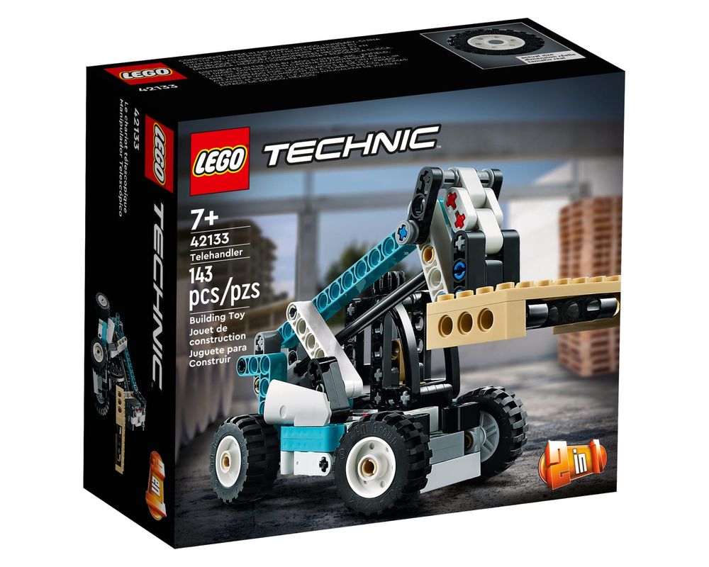 LEGO Set 42133-1 Telehandler (2022 Technic) | Rebrickable - Build 