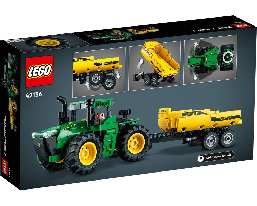 Lego 42136 - John Deere 9620R 4WD Tractor Review - Brick Folks