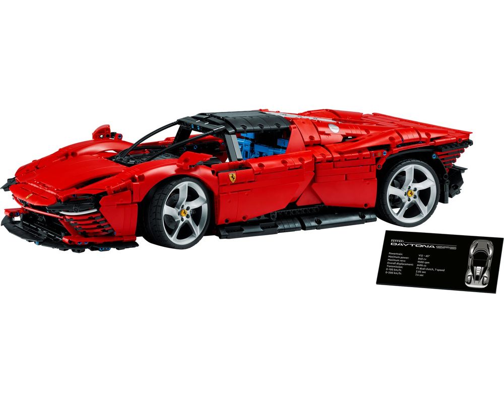 Build Your Own Ferrari Brick-by-Brick with the LEGO Daytona SP3