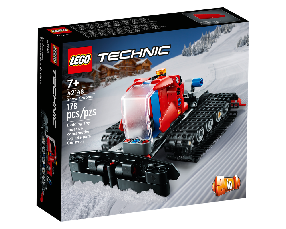 木のぬくもり LEGO Set 42148-1 Snow Groomer (2023 Technic) | Rebrickable