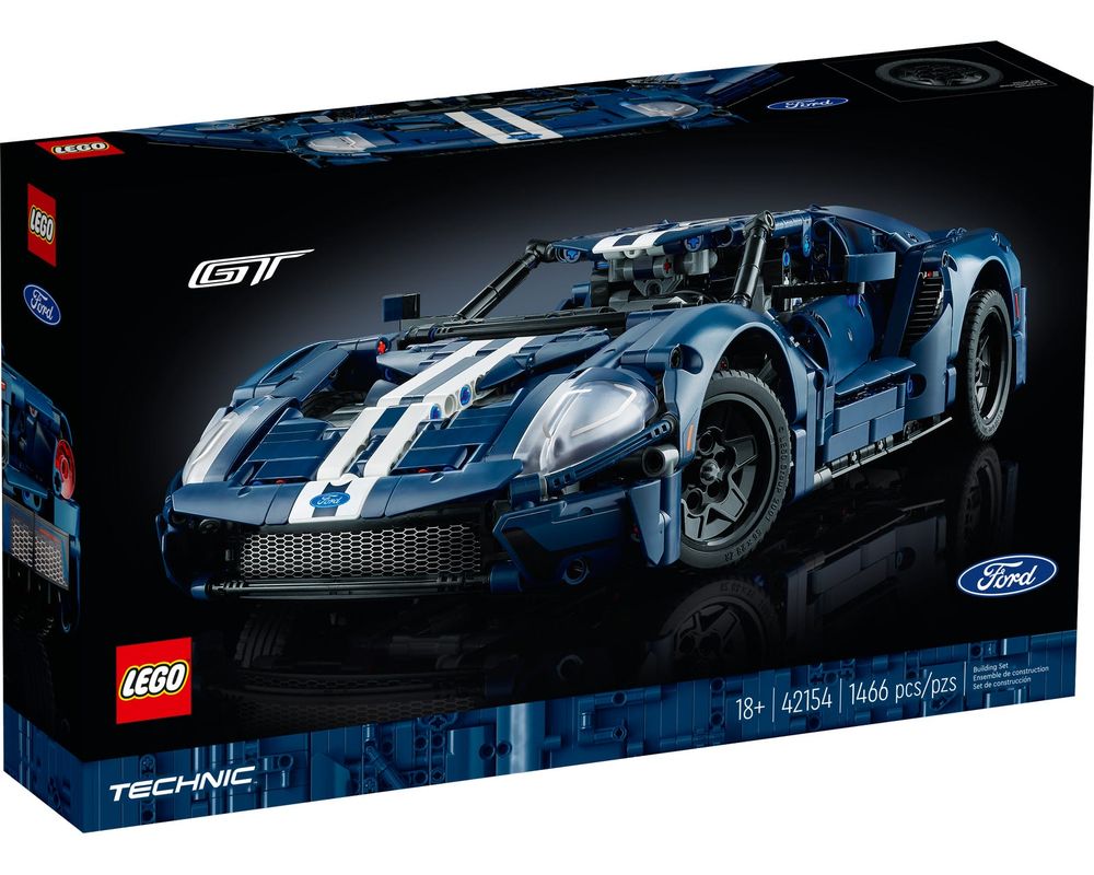 LEGO Set 42154-1 2022 Ford GT (2023 Technic) | Rebrickable - Build 