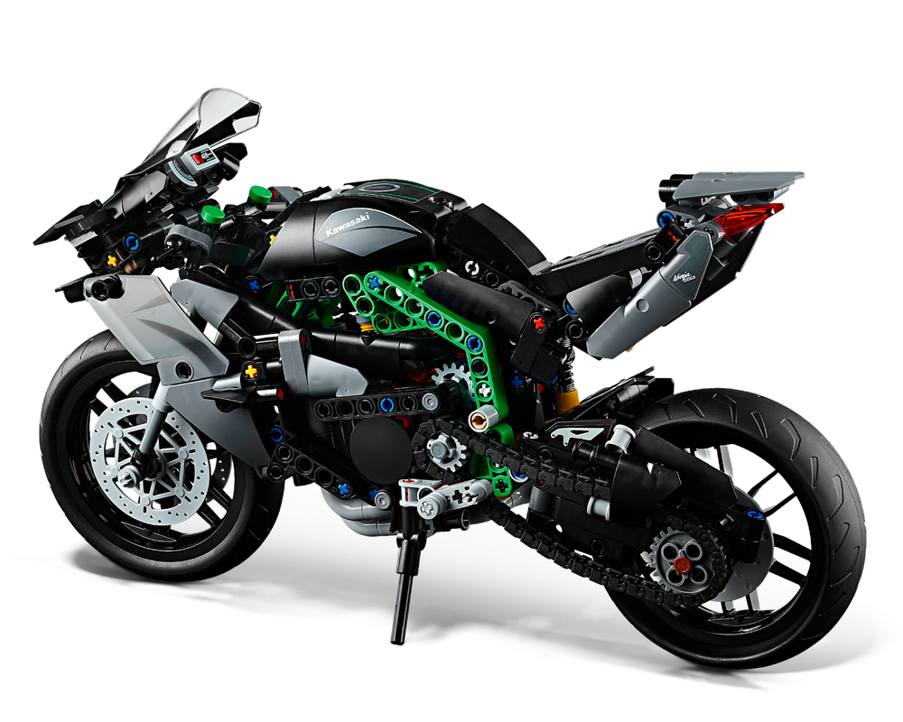 LEGO Set 42170-1 Kawasaki Ninja H2 Motorcycle (2024 Technic ...