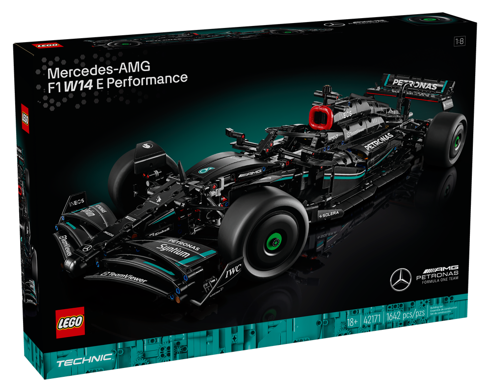 LEGO Set 42171-1 Mercedes-AMG F1 W14 E Performance (2024 Technic ...