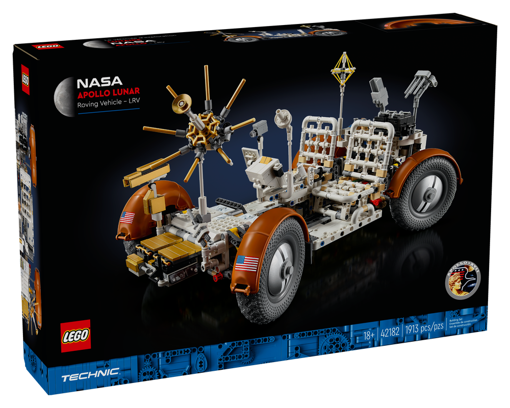 LEGO Set 42182-1 NASA Apollo Lunar Roving Vehicle - LRV (2024 Technic ...