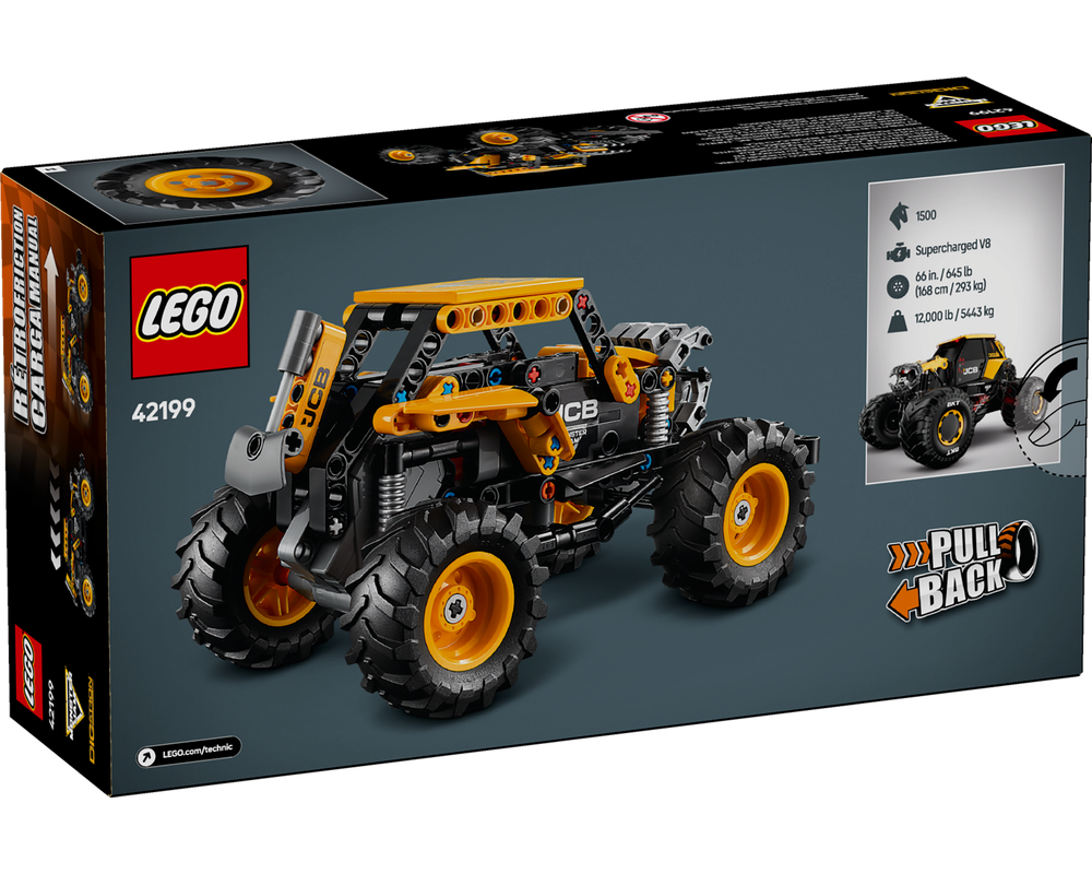 LEGO Set 42199-1 Monster Jam DIGatron Pull-Back (2025 Technic