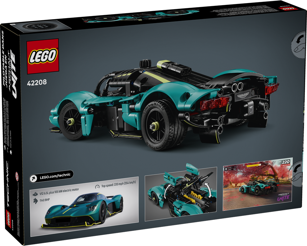 s2ページ LEGO Set 42208-1 Aston Martin Valkyrie (2025 Technic