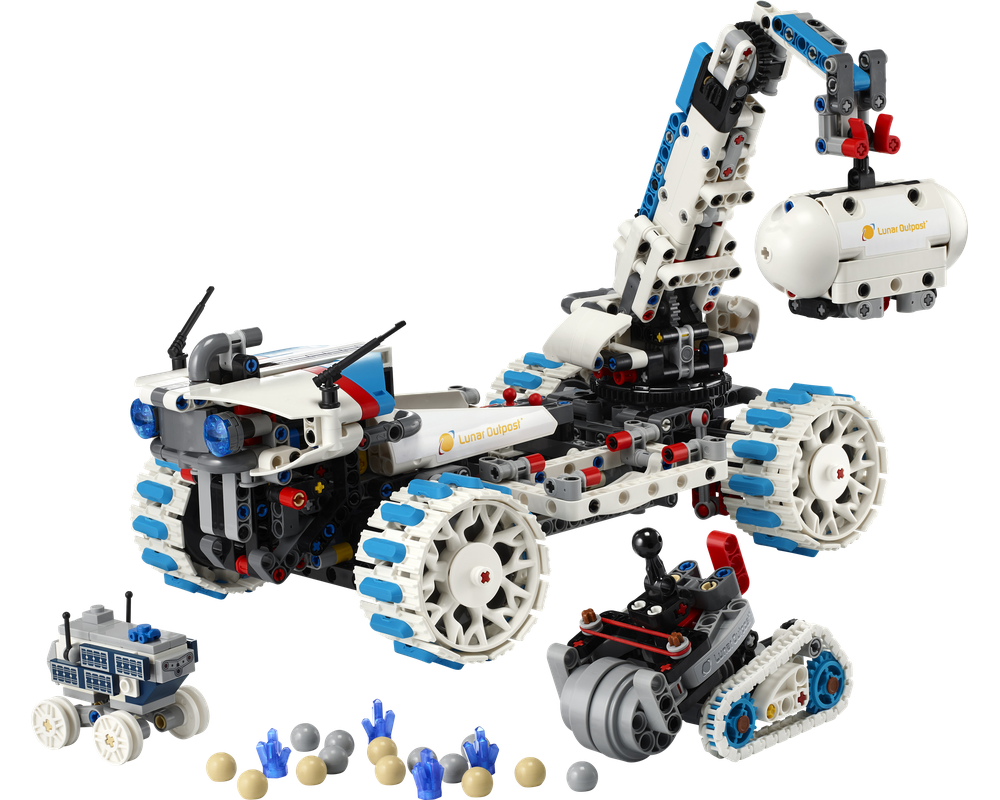 LEGO Set 42211-1 Lunar Outpost Moon Rover Space Vehicle (2025