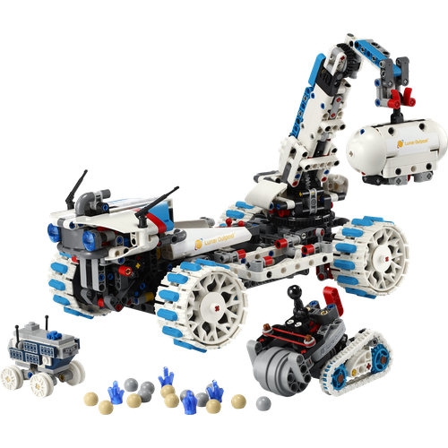 Lunar Outpost Moon Rover Space Vehicle