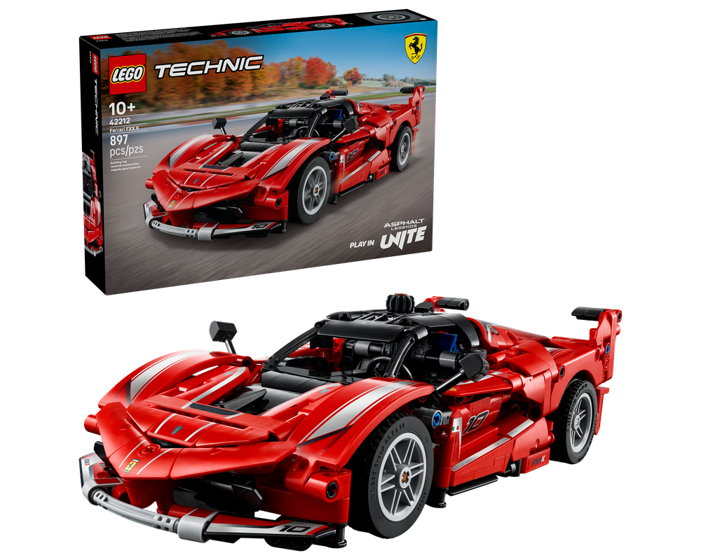 LEGO Set 42212-1 Ferrari FXX K (2025 Technic) | Rebrickable
