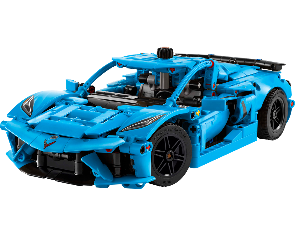 LEGO Set 42217-1 Chevrolet Corvette Stingray Blue (2025 Technic