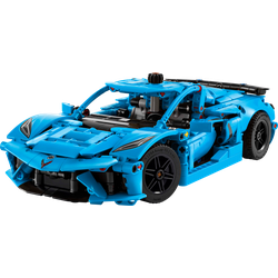 Niebieski Chevrolet Corvette Stingray