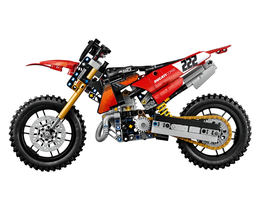 LEGO Set 42238-1 Ducati Desmo450 MX Factory Motorcycle (2026 Technic ...