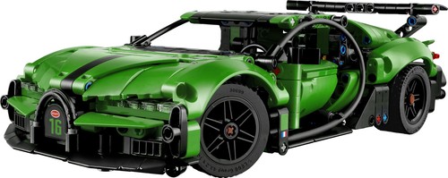 Green Bugatti Chiron Pur Sport Hypercar