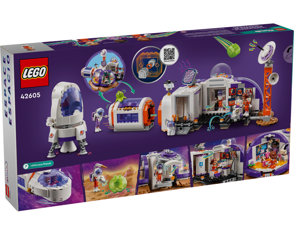 LEGO Set 42605-1 Mars Space Base and Rocket (2024 Friends ...