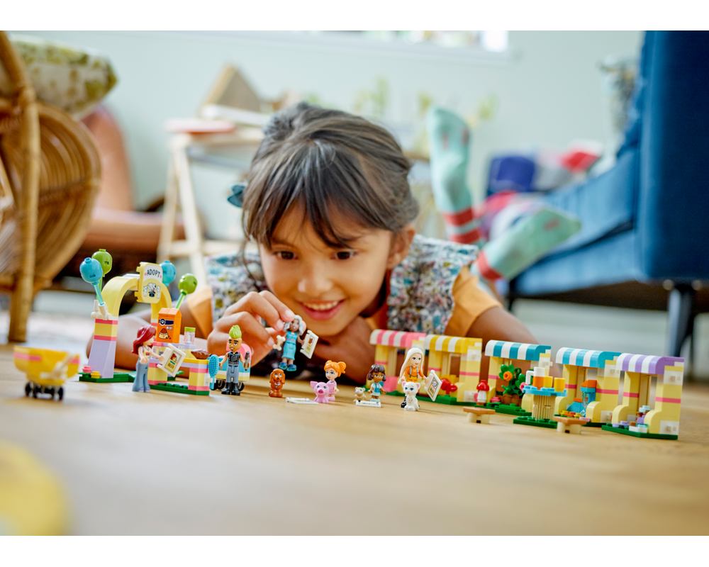 LEGO Set 42615-1 Pet Adoption Day (2024 Friends) | Rebrickable - Build ...