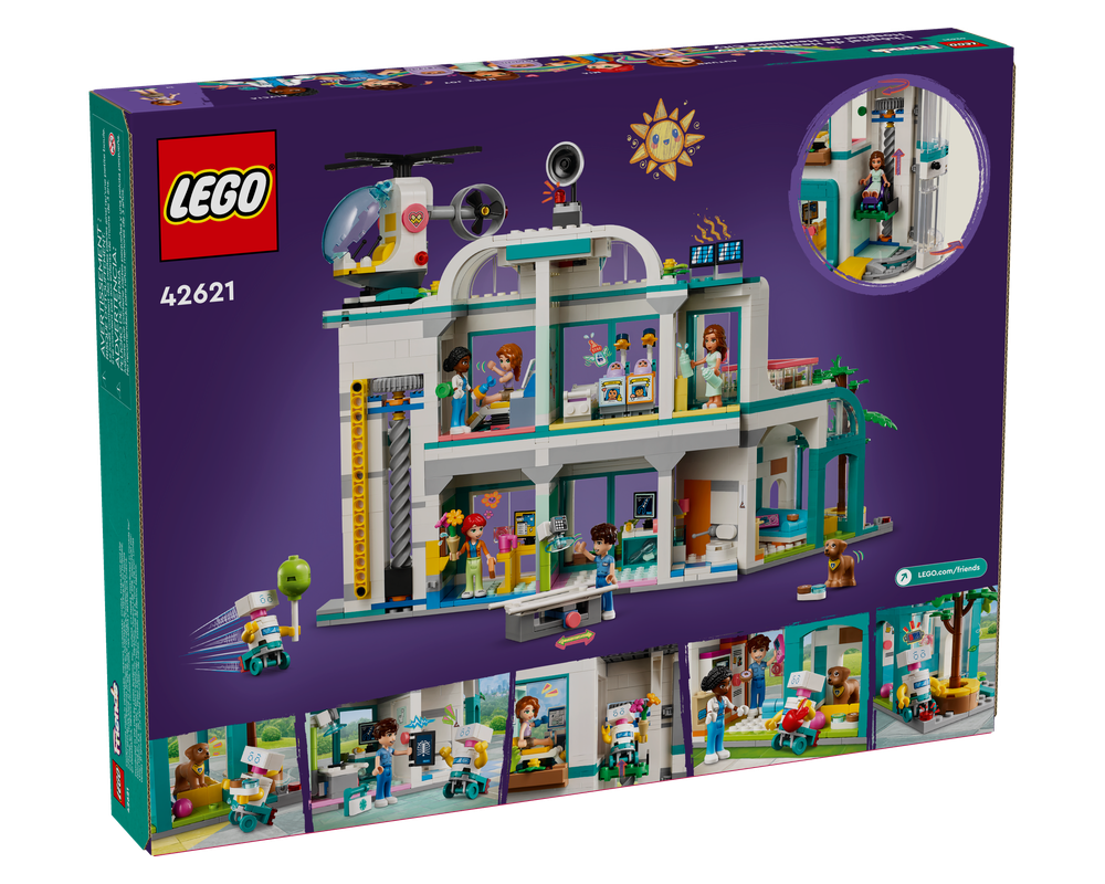 Lego Set 42621-1 Heartlake City Hospital (2024 Friends) 