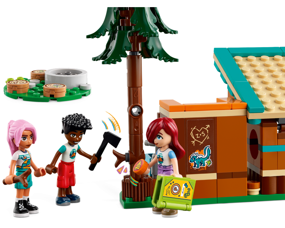 LEGO Set 42624-1 Adventure Camp Cozy Cabins (2024 Friends ...