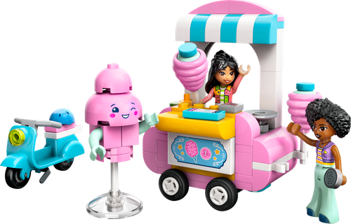 Cotton Candy Stand and Scooter
