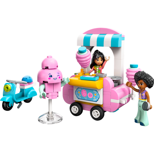 Cotton Candy Stand and Scooter