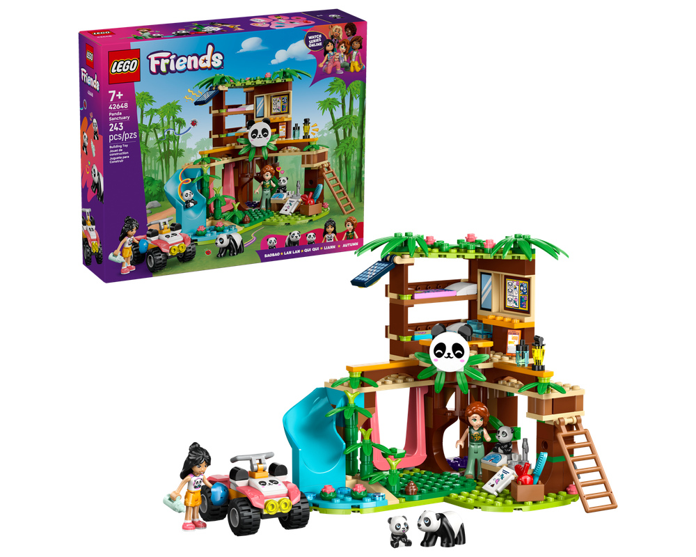 LEGO Set 42648-1 Panda Sanctuary Animal Care (2025 Friends