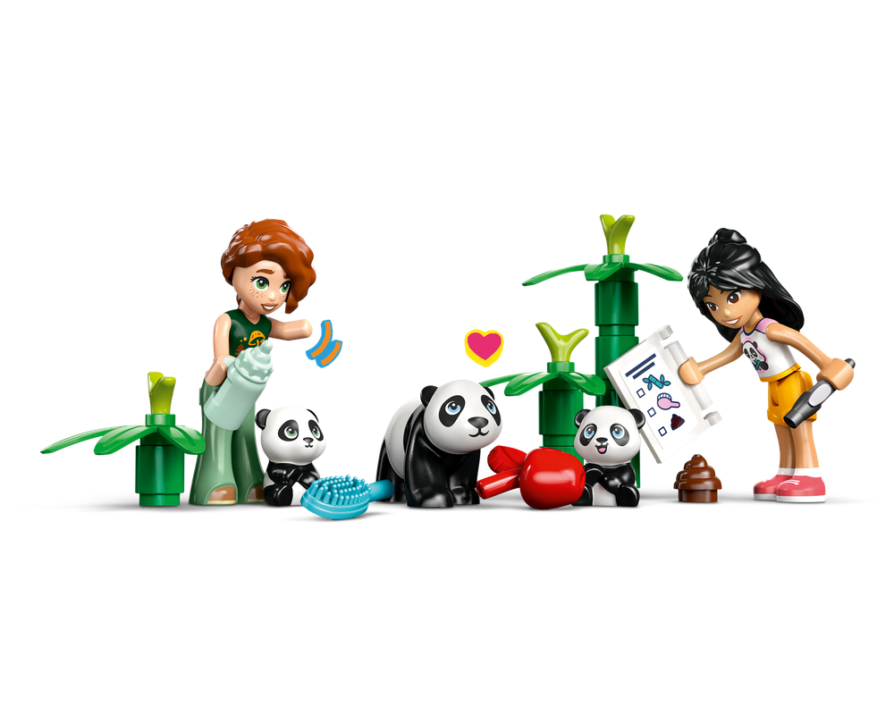 LEGO Set 42648-1 Panda Sanctuary Animal Care (2025 Friends ...