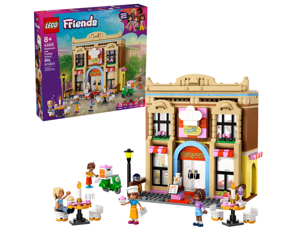 LEGO Set 42655-1 Restaurant and Cooking School (2025 Friends
